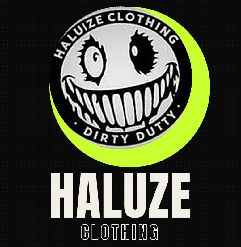 HALUZE Clothing Drop 01 — Dirty Dutty badge